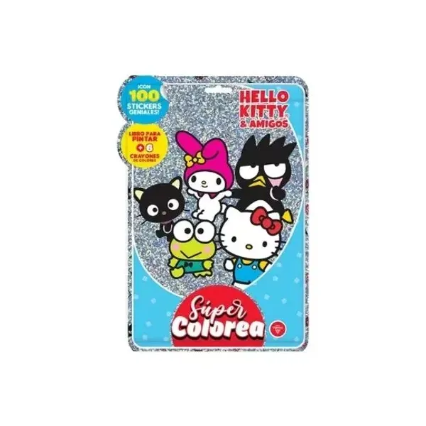 Flow pack editorial vertice super colorea hello kitty & friends