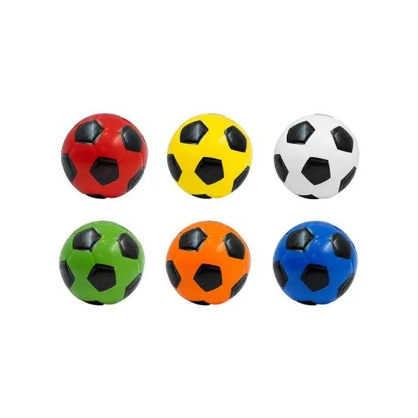 Pelotas de goma soft fútbol 9 cm x1 colores surtidos - 5524 9