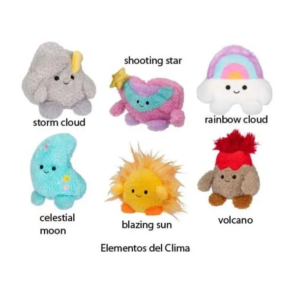 Peluches 19 cm surtido "weather bumz