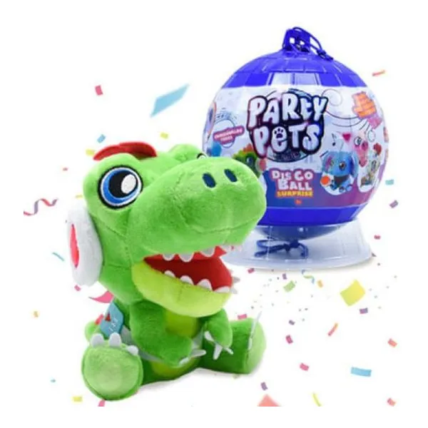 Party pets disco ball surprise baby rex ppdbs001-re