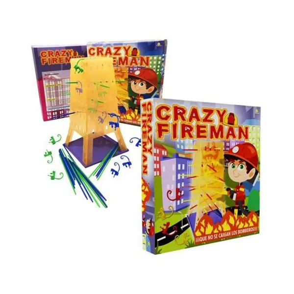 Juego crazy fireman 27x29x5 cm yuyu