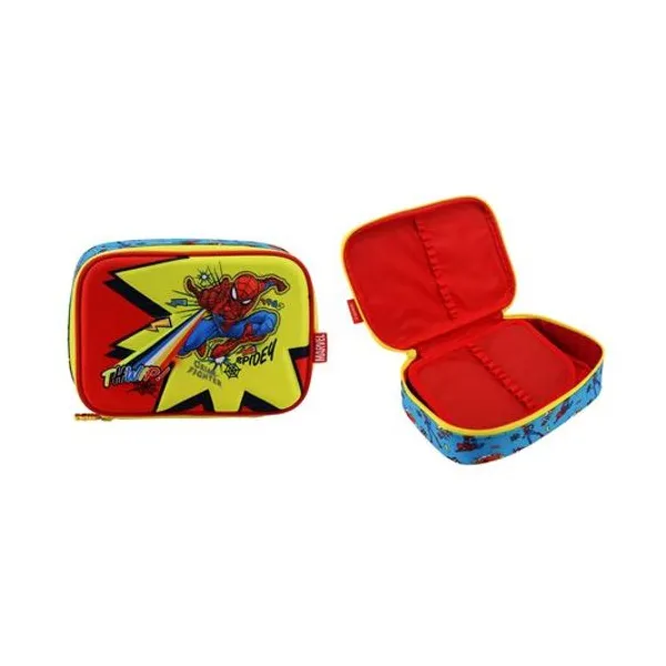 Cartuchera 1 piso Spiderman 3d 22x16x6 cm lsyd