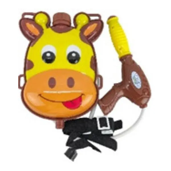 Mochila de agua jirafa 26 x18 x4 cm