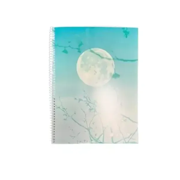 Cuaderno espiral a4 skycolor t/flexible 80 hs.raya