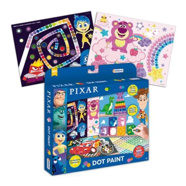 Dot paint. set para decorar con stickers dots
