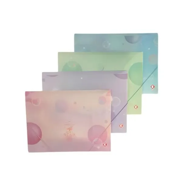 Carpeta 3 sol.para dibujo plástica the-pel oficio con elast.universo