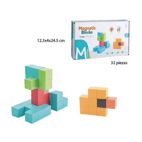 Bloques magneticos de ingenio.