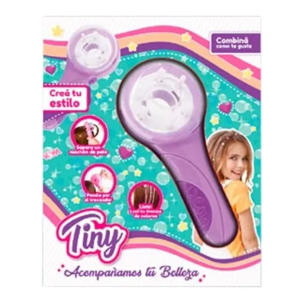 Máquina para hacer trenzas con set de bijouterie Tiny