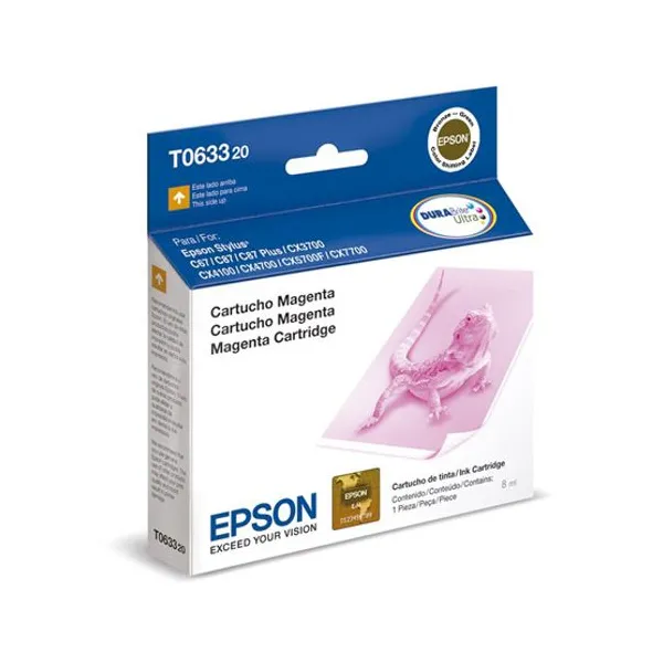 Cartucho Epson orig.t063320-al magenta c67/87/cx3700