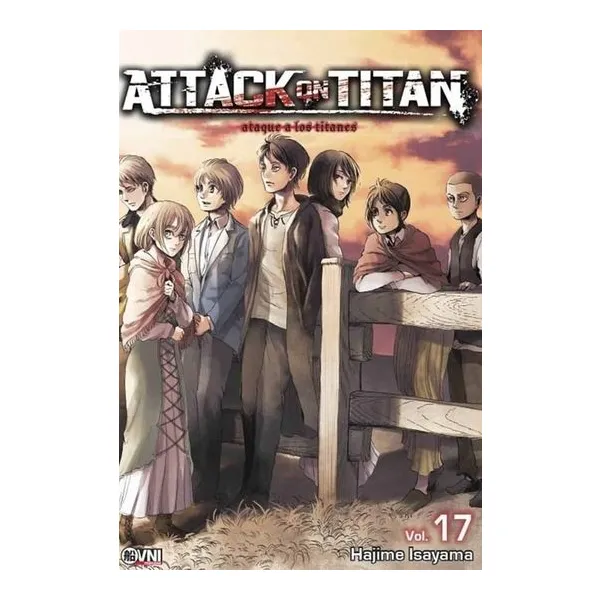 Attack on titan - ataque a los titanes 17 3/ed