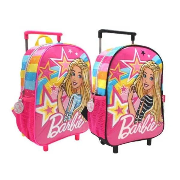 Barbie estrella - mochila 12" carro