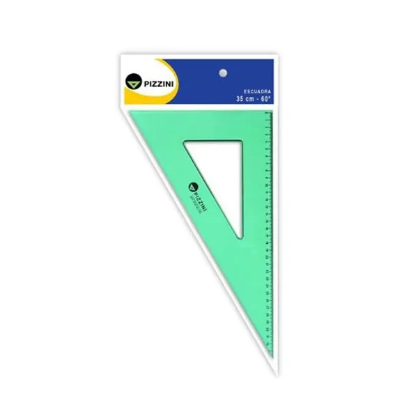Escuadra Pizzini 60° 15 cmcristal