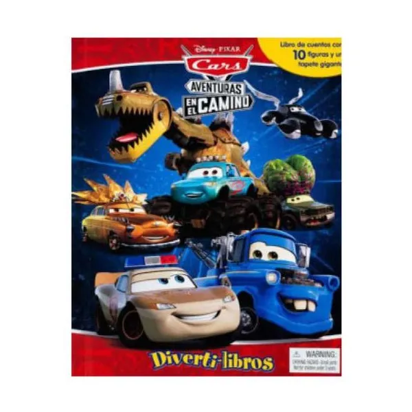 Disney cars aventuras en el camino diverti-libros