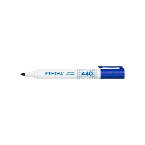 Marcador para pizarra 440 azul x12 unidades Simball