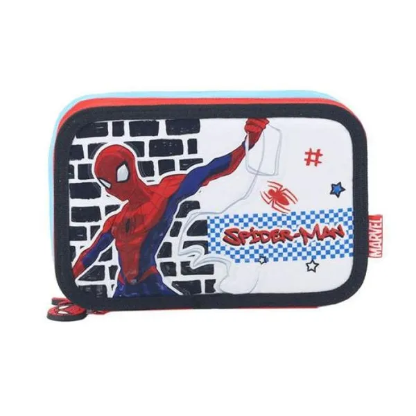 Cartuchera Spiderman 2 divisiones