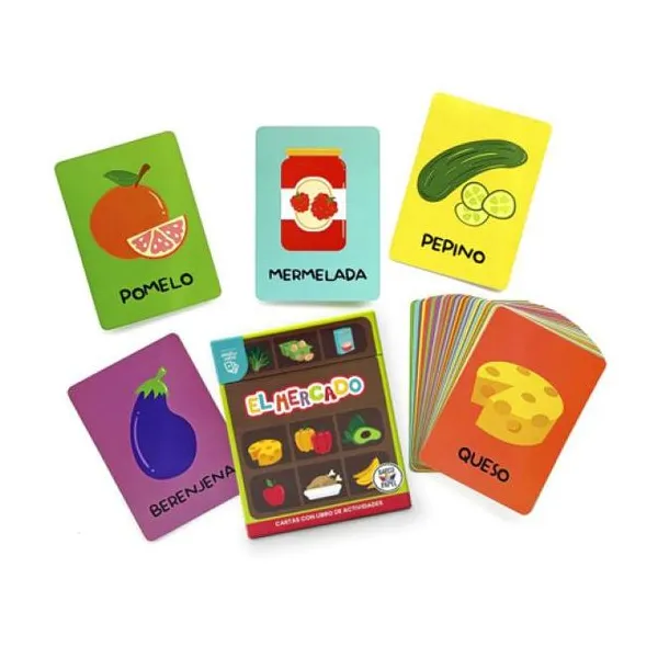El mercado - cartas con libro de actividades
