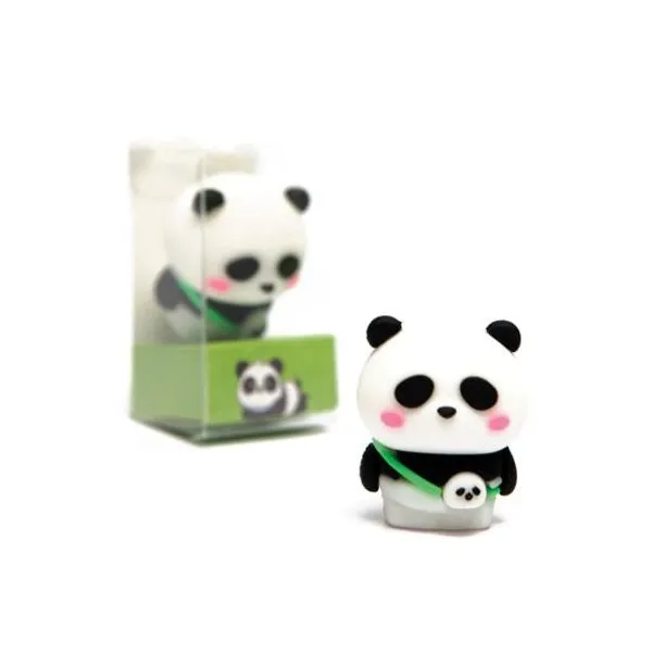 Sacapuntas panda 3.5 cm x unidad en caja qiwi