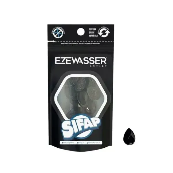 Tacha artistica Sifap by eze wasser gota negra x15 unid.