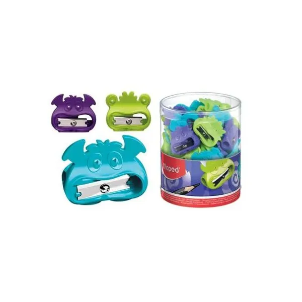 Sacapuntas vivo monster 1o pote x65 Maped
