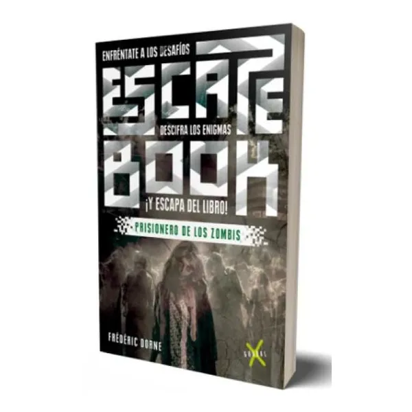 Escape book: prisioneros de los zombis. tapa blanda 27x19 cm