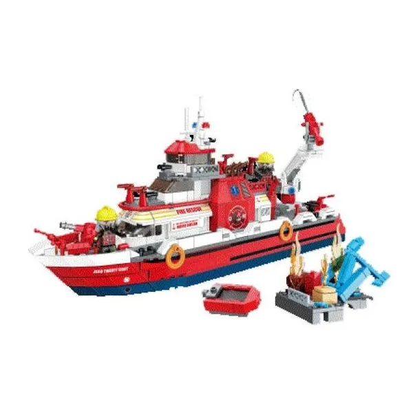 Blocks barco rescate 589 pzas. (c12028)