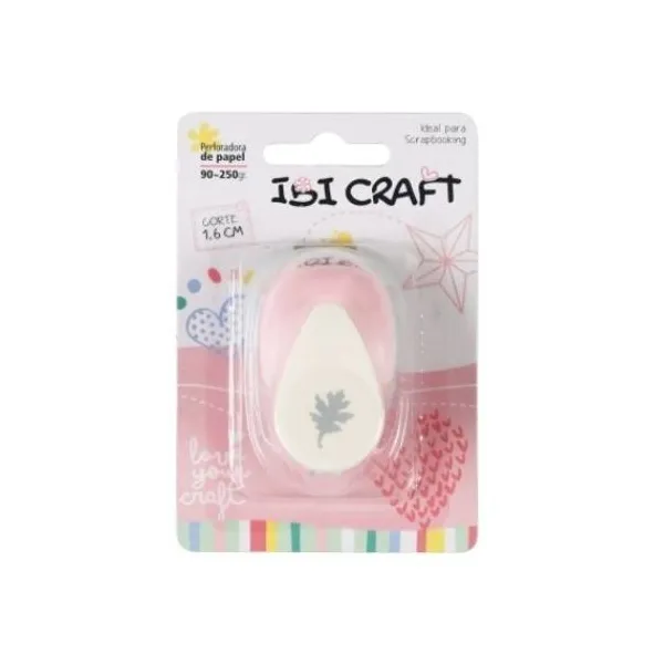Perforadora artistica ibi craft 17 mmhoja roble
