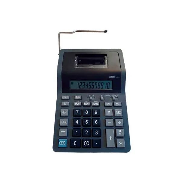 Calculadora cifra pr-1200 12 dig.big number lcd con adap.o pilas[ir