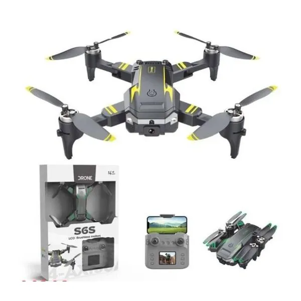 Hd dron s6s giro 360º, camara, evita obstaculos, transmisión en tiempo real.
