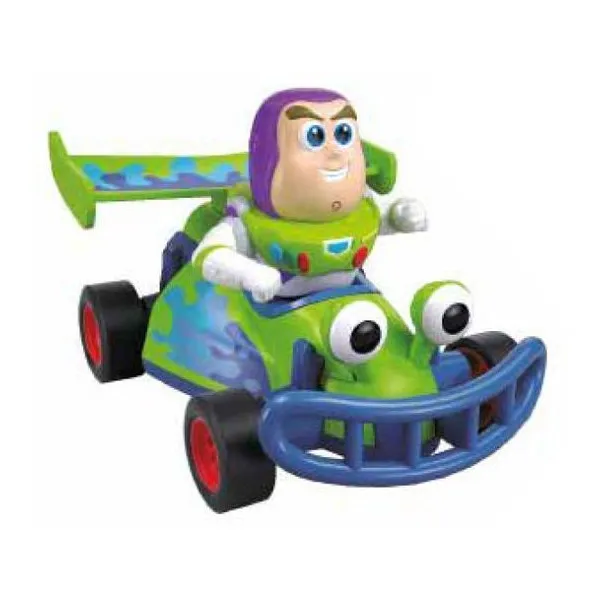 Disney on wheels - auto pequeño armable 10 cm - toy story buzz lightyear auto de