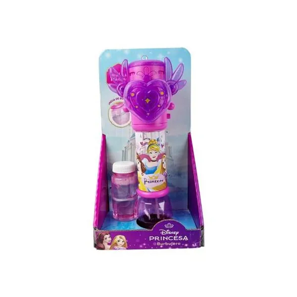 Burbujero Disney princesas a pilas en caja 26x13x7 cm