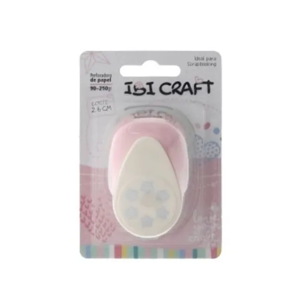 Perforadora artistica ibi craft 25 mm6 estrellas