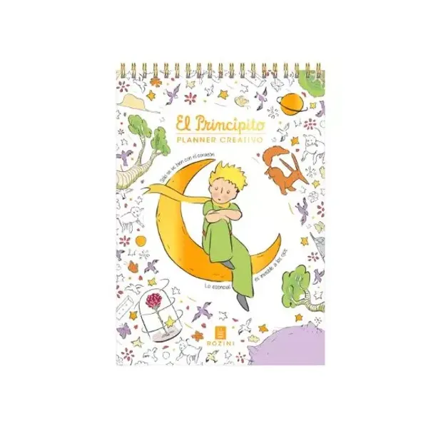Block con esp.rozini el principito planner creativo t/semi rigida x70 hjs.