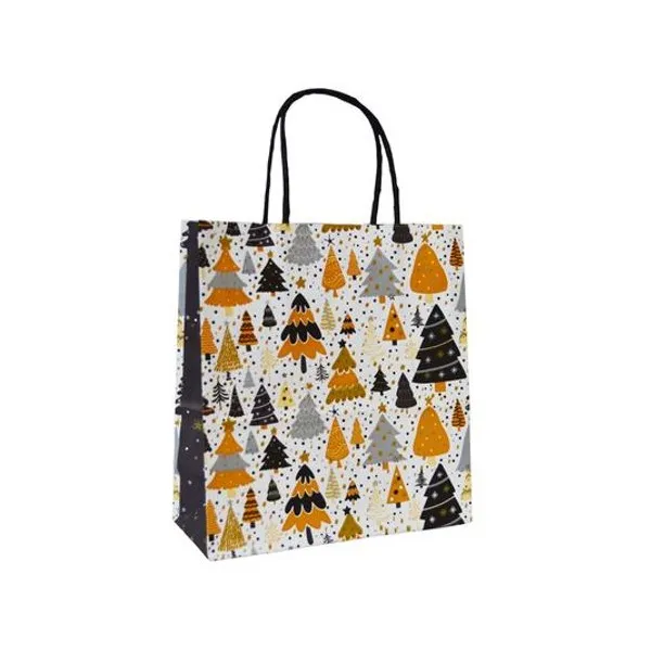 Bolsa zafiro navidad deluxe 18x08x20 cm x unidad