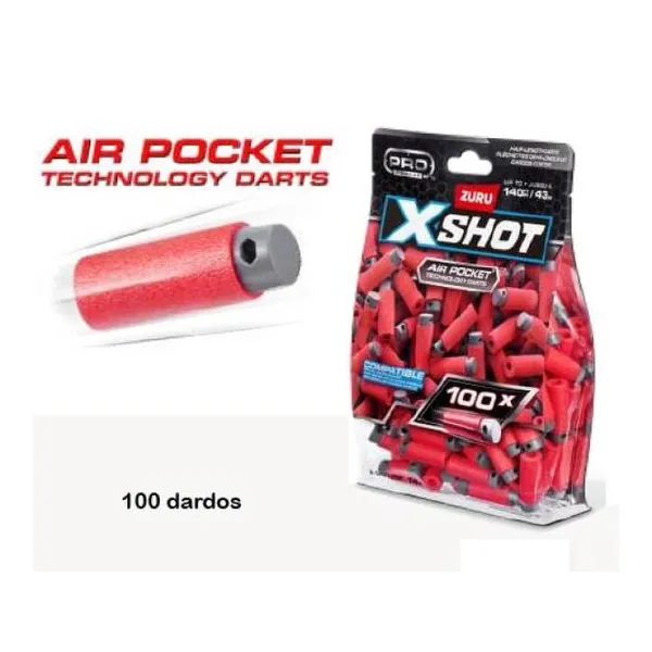 X-shot recarga dardos pro series x100