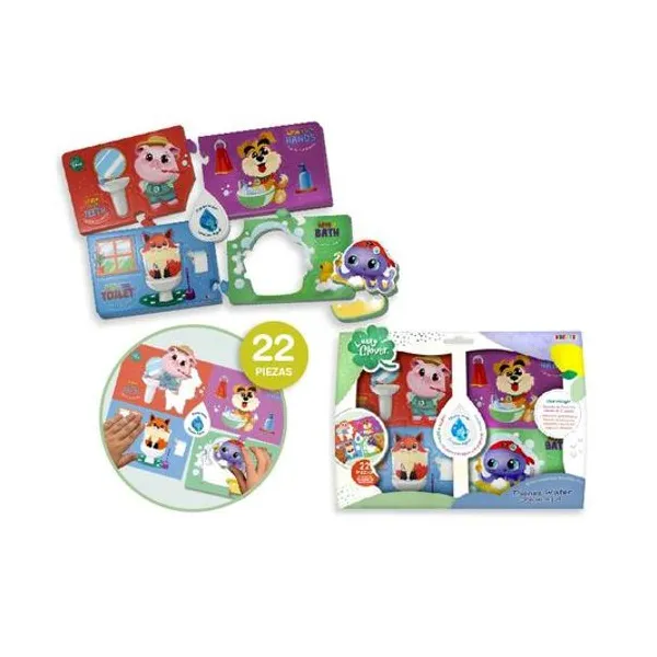 Juego de encastre gracias agua en blister 34x26 cm Kreker