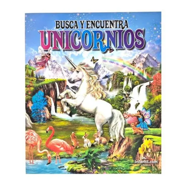 Busca y encuentra - unicornios