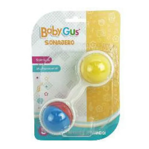 Sonajero baby gus 20 x14 x4 cm