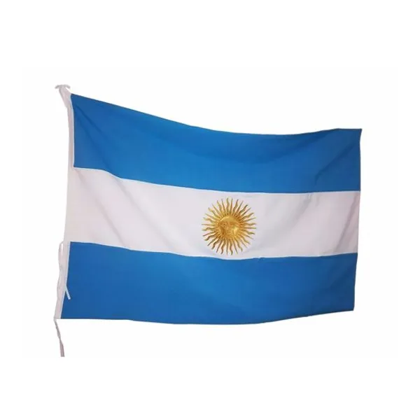Bandera ceremonia rep.arg.para jardín inf.con sol 1 fax 45x70