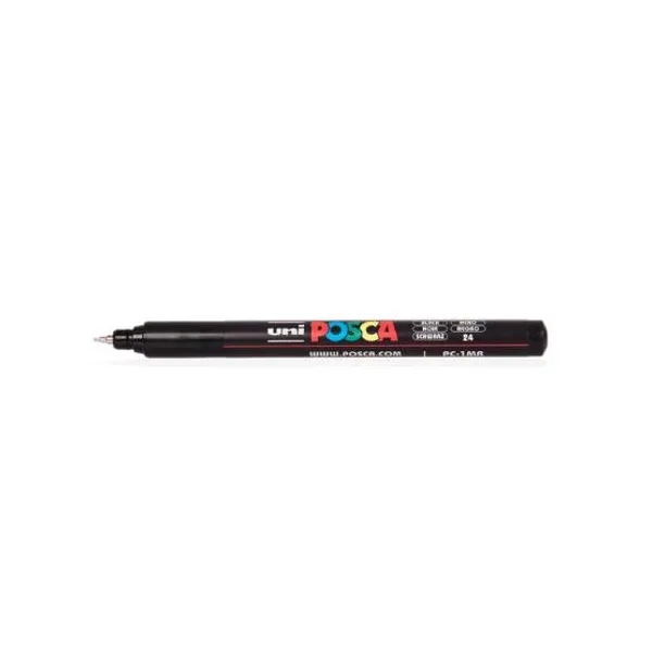 Marcador Uni posca al agua para extra fina negro