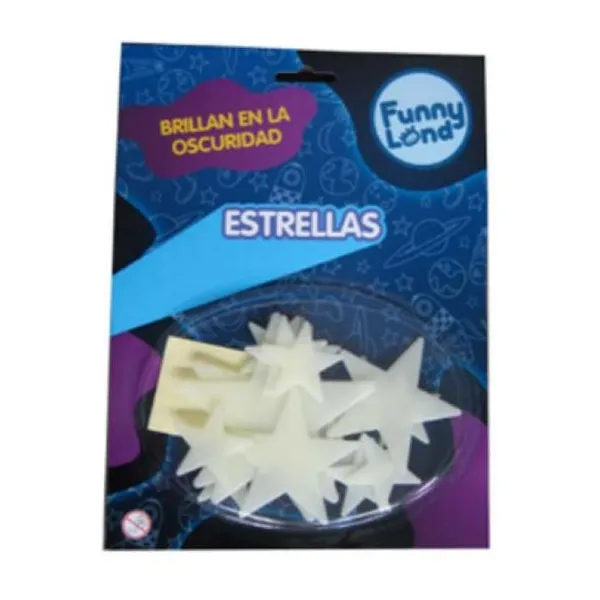 Glow stars 16 pcs