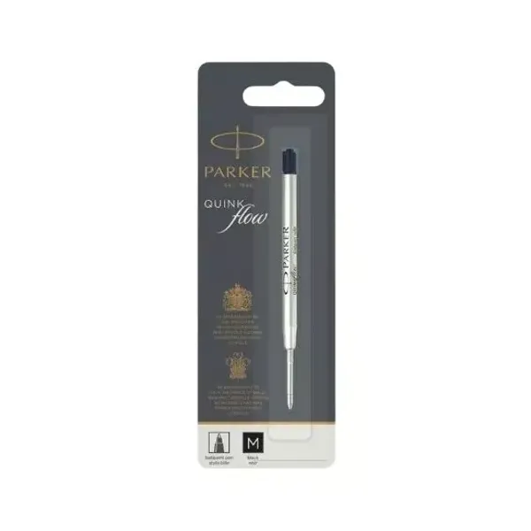 Repuesto parker quinkflow bolígrafo medio negro