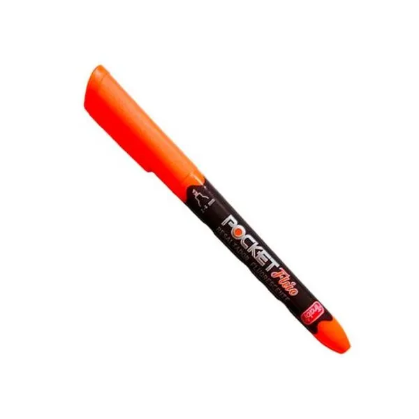 Resaltador trabi pocket fluo naranja