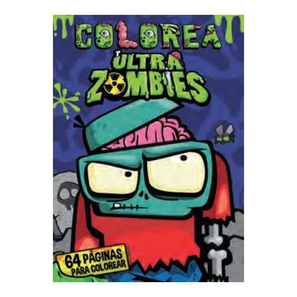 Ultra zombies a colorear violeta! 64 pág.