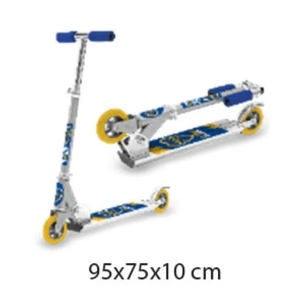 Monopatin aluminio plegable Boca Juniors