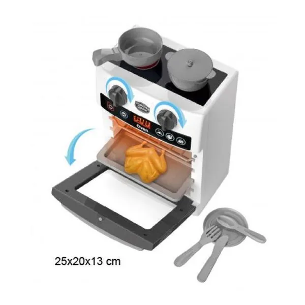 Cocina con horno de juguete