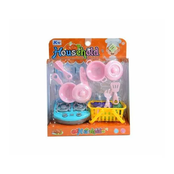 Set de cocina con anafe en caja 23x27 cm