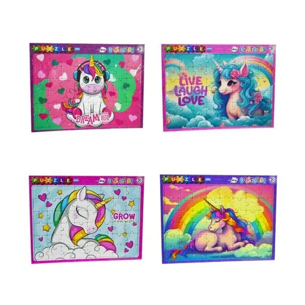 Puzzle unicornios 48 piezas 29x22 cm x unidad modelos surtidos inkdrop