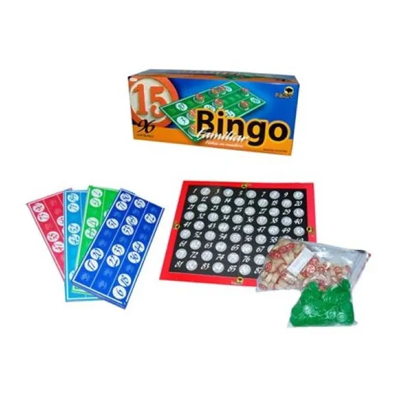 Bingo bisonte lujo 96 cartones