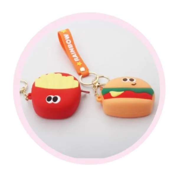 Squishy llavero burger bug