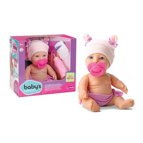 Muñeca babys bambola hace pis- con accesorios